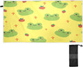 Dry Towel Towels - Compact Cute Oversized Beach for Quick Absorbent Bestwell Super Camping Frog - Lightweight Travel Cartoon Swimming Holiday（194） Towel