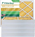 MERV Filters 11 Filterbuy AC 16x20x4 Air Furnace (5-Pack) HVAC Pleated