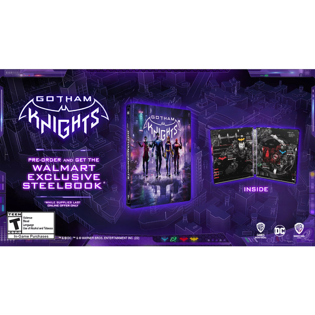 Knights - + Exclusive Steelbook 5 Gotham PlayStation
