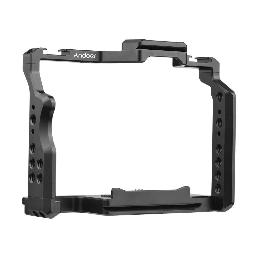 II/ Inch A7R A7R 14 Dual Video Andoer Replacement A7III/ Sony Threads Alloy II with Numerous A7IV/ Cold III/ A7II/ Cage Mounts Aluminum Shoe Cage A7S for
