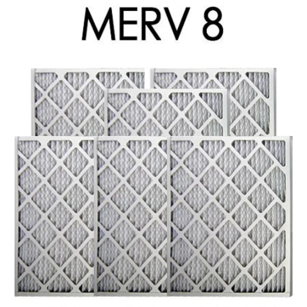 Filter 8 - Pleated | 6PK 17.5x29.5x.75 Actual Size Air MERV 18x30x1
