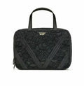 Lace NWT & Floral Clear Case Jetsetter Cosmetics Travel Black Victoria's Bag Secret
