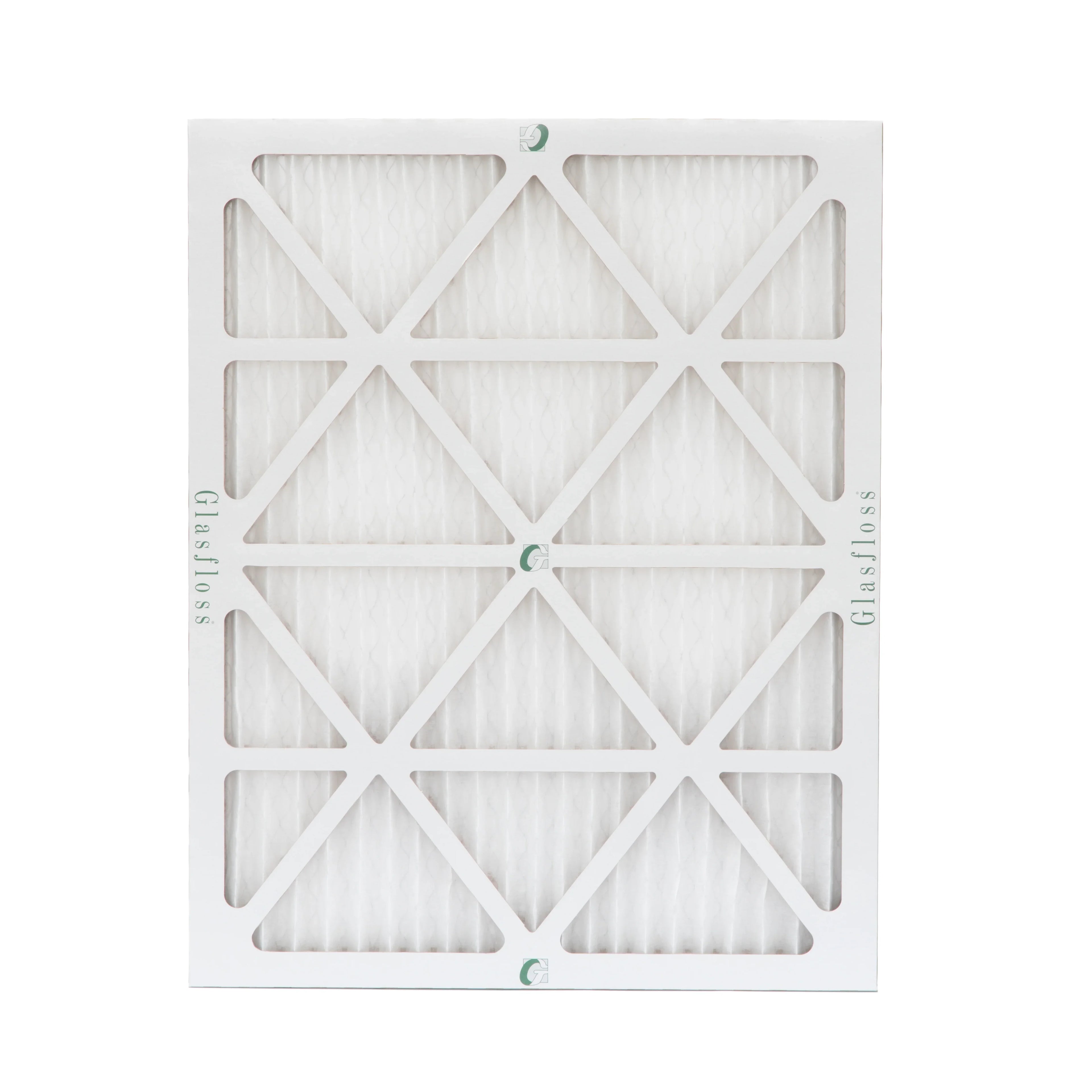 Pack of Glasfloss. 20x22x1 10 12 x Actual Pleated x Size: MERV by Air Filters 19-1/2 21-7/8 7/8