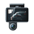 Clear Cam, Rearview Car Camcorder, Tomshoo Recording Video Dash Mirror 4in Triple Car Channel