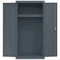 Series Cabinet Adjustable Charcoal Elite 24"D Wardrobe 36"W 72"H, x with Shelf, x