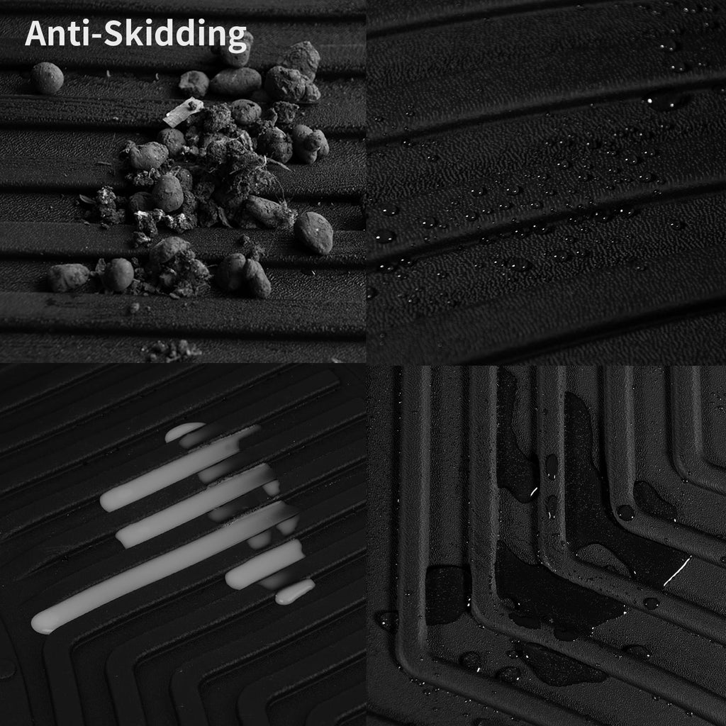Door 20-23 Floor Ledkingdomus Jeep for 4 Liners Floor Carpet TPE Gladiator Mats