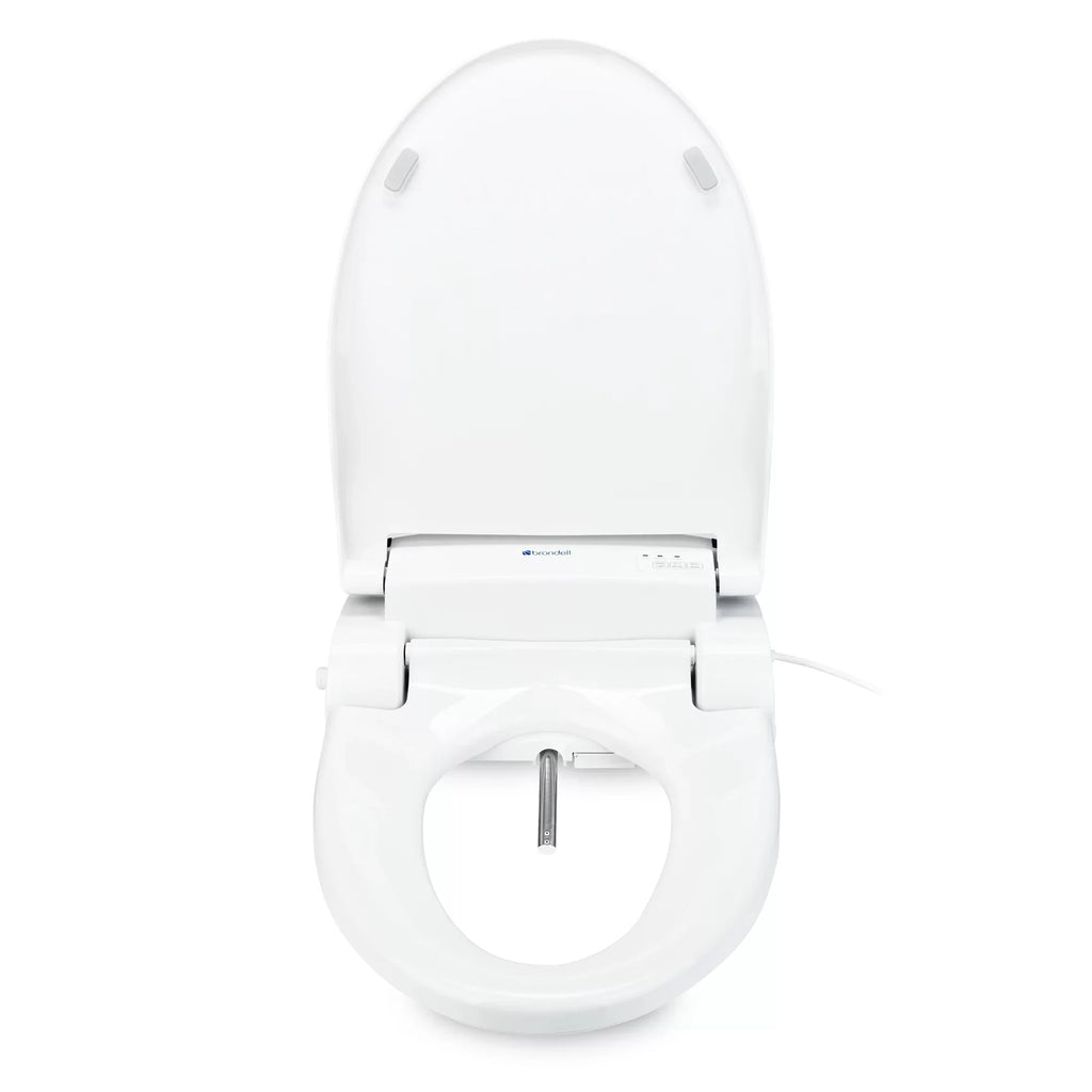 Swash White Bidet Nozzle, 9.7 Steel with Seat, DS725 Elongated lbs Advanced Stainless Brondell