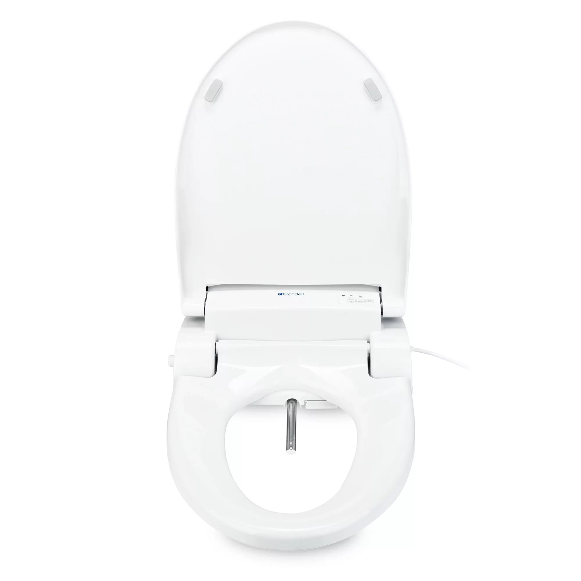 Swash White Bidet Nozzle, 9.7 Steel with Seat, DS725 Elongated lbs Advanced Stainless Brondell