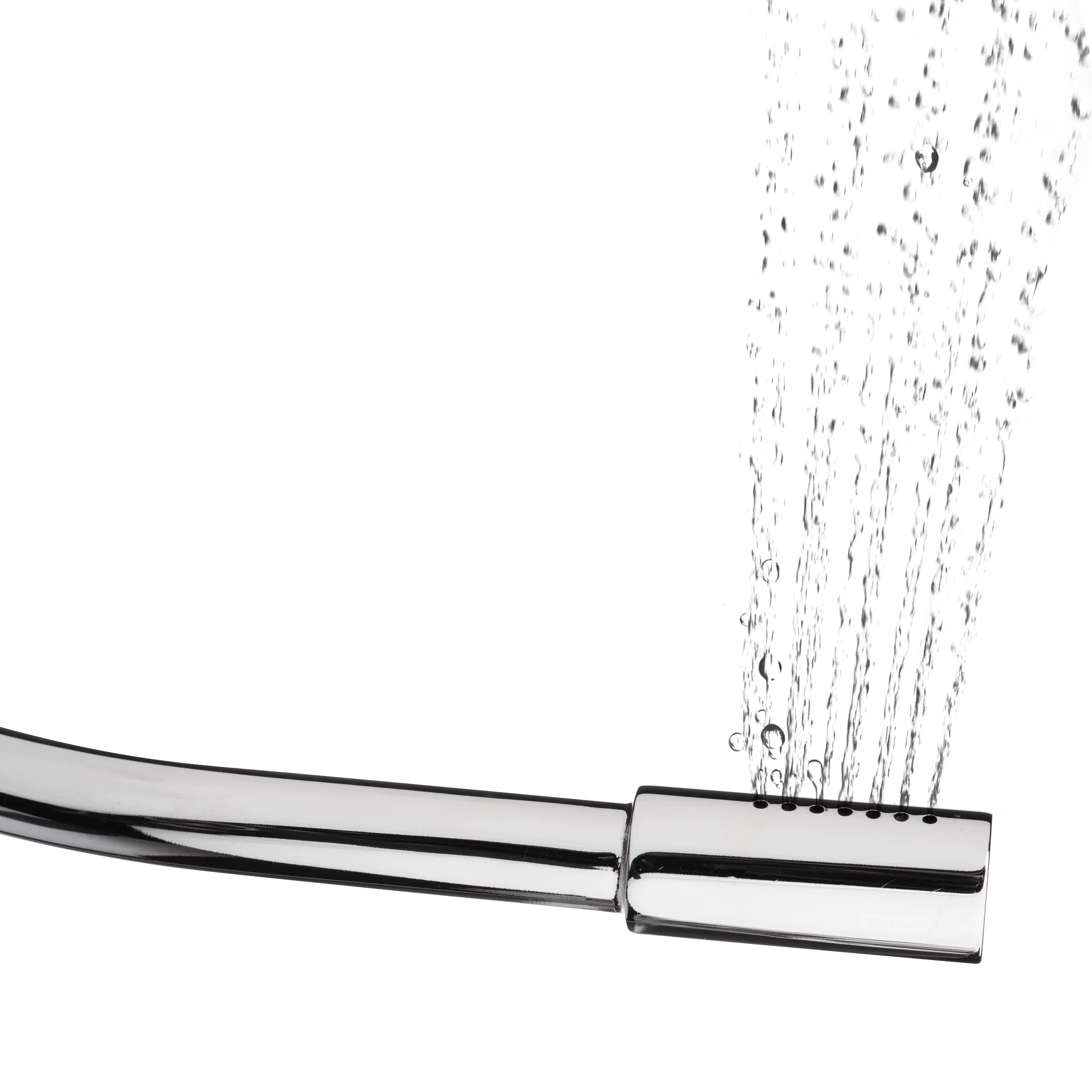 Silver Side-Mounted Temperature Wand, in Bidet Metal Spray All Brondell Attachable Ambient with Adjustable