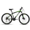 Bike 21 Black, Suspension Brake Speed Dual BK2231YZ MTB Folding Bicycle, Inches Dual 26 Bike Disc Mountain