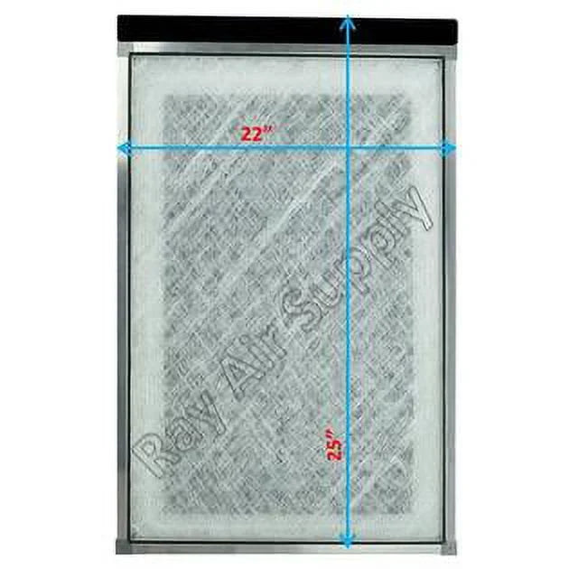 Filter Refills Guard SUPPLY (3 Air Pack) Pads Cleaner RAYAIR Replacement with MicroPower WHITE Compatible 22x25 22x25
