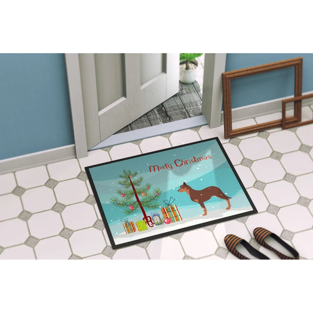Merry Tree Mat or Christmas Art Dog Indoor Outdoor