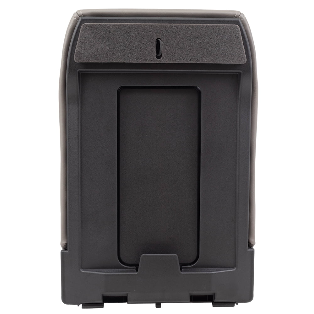 Compatible Silverado with Brock Pickup Sierra 19127365 Console Replacement Truck 2001-2006 Yukon Tahoe Lid & XL Repair Gray Center Kit