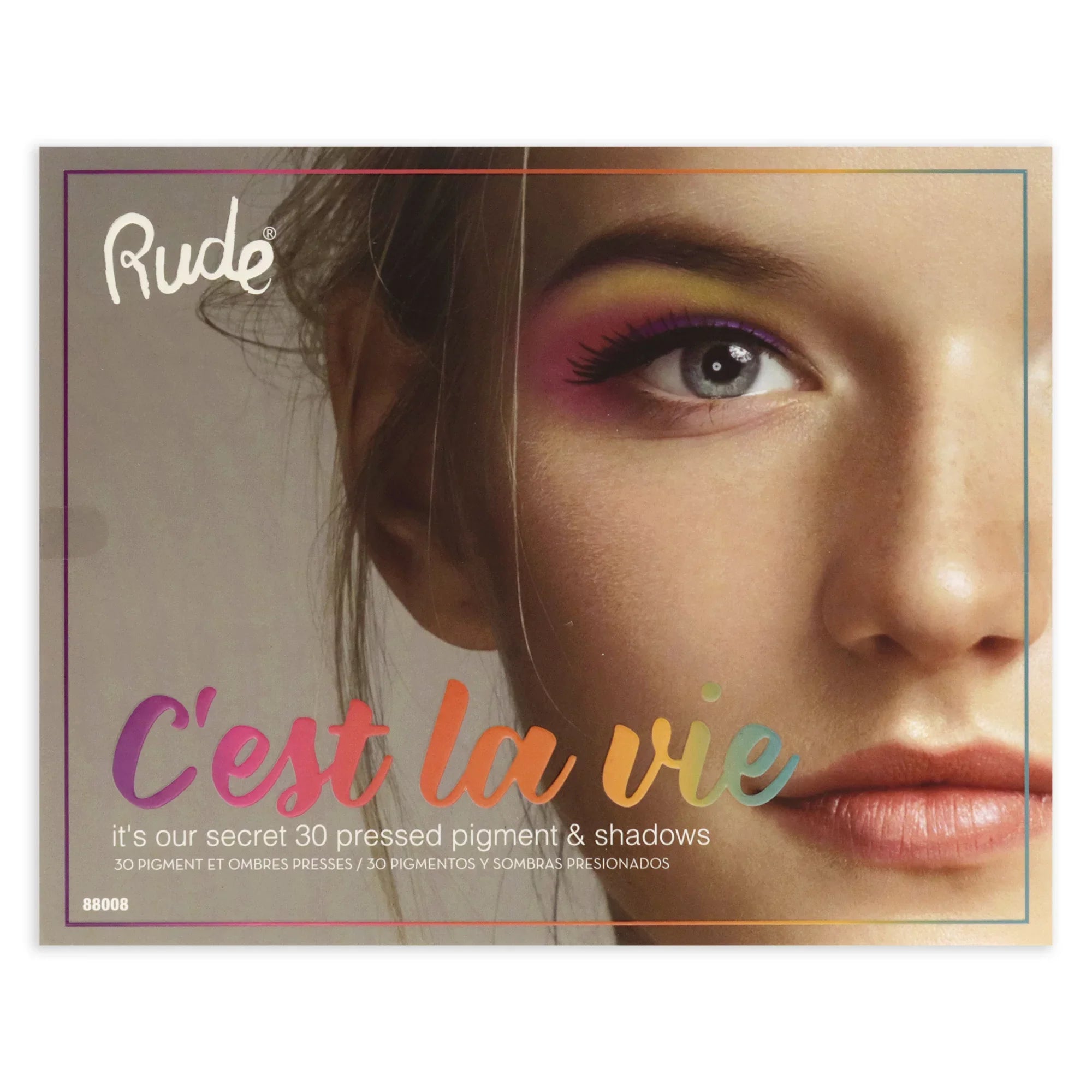 Shadow 30 oz Palette La , Eye Cest Eyeshadow Cosmetics 1.13 Vie Rude
