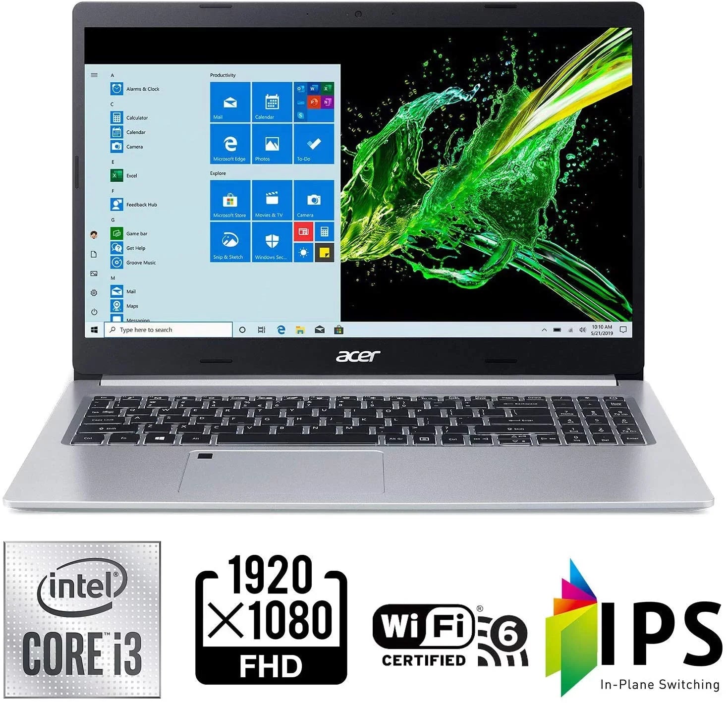 Aspire (A515-55-35SE) 5 (Accessory Bundle) + Acer