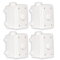 OVCDW Controls Weatherproof Set Solutions White Volume Outdoor Theater Piece 4