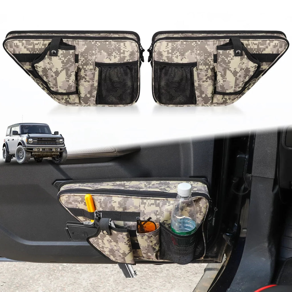 Bags Box Organizer Door Front AUFER For Storage 2/4 Door Side Ford Door Bronco