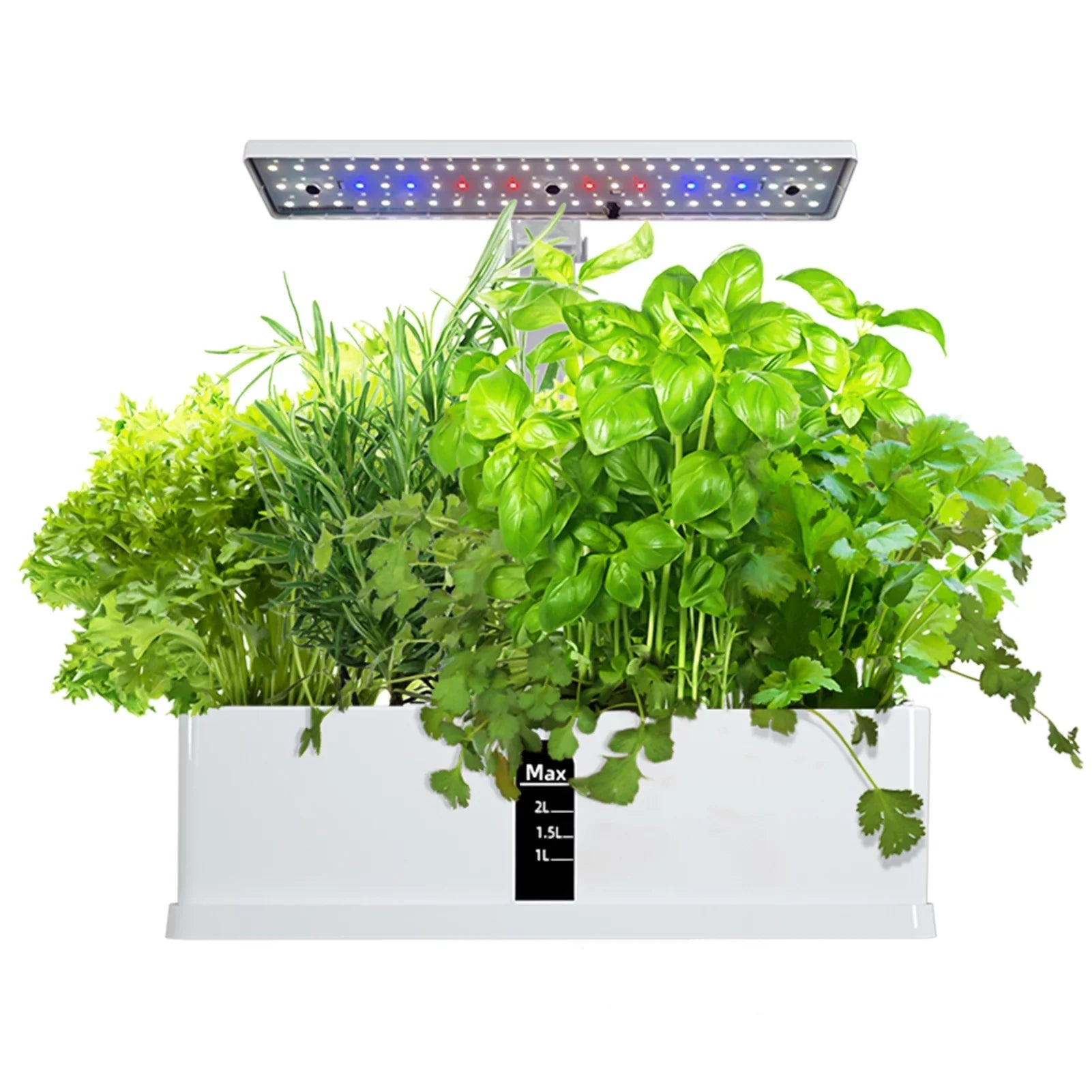 Office Smart Grow Kitchen 15W with Indoor Height 9 Timing Hydroponics Growing Smart System 2L Adjustable Home for Automatic Kit Garden Pods Tank Pump
