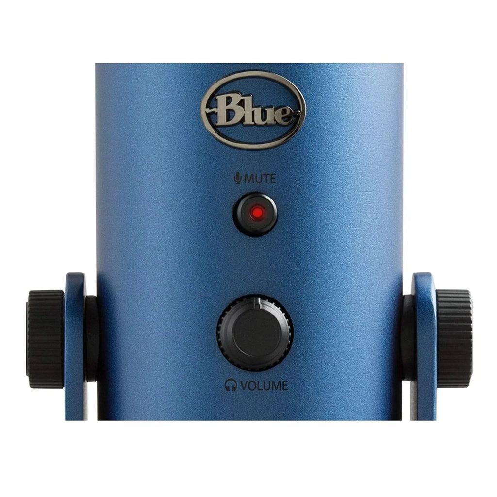 Shock Microphones Boom Microphone Yeti Arm (Midnight Mount with Blue and Filter Stand, Blue) Pop