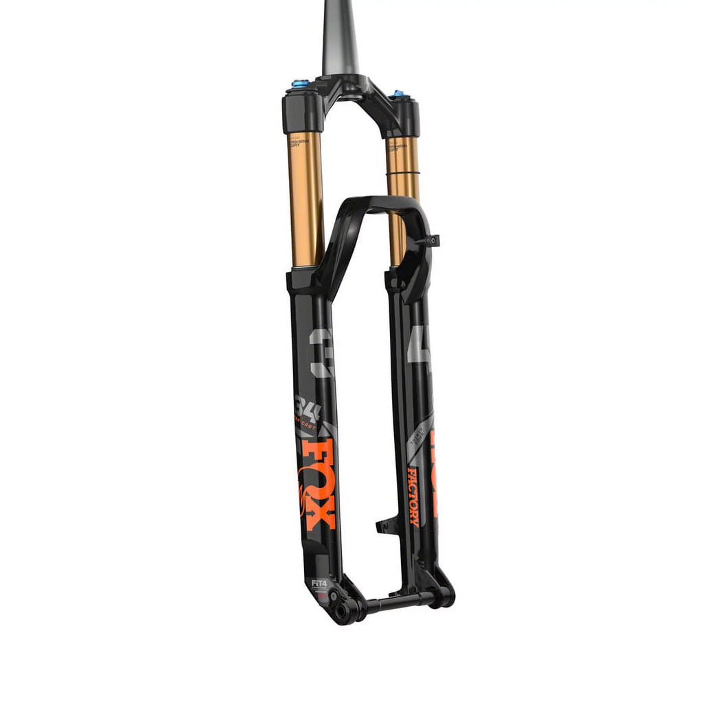 FIT4, Suspension - 44 Black, x 34 mm, Push-Lock FOX mm Shiny Factory 110 Offset, Fork 15 Step-Cast 120 mm, 29",