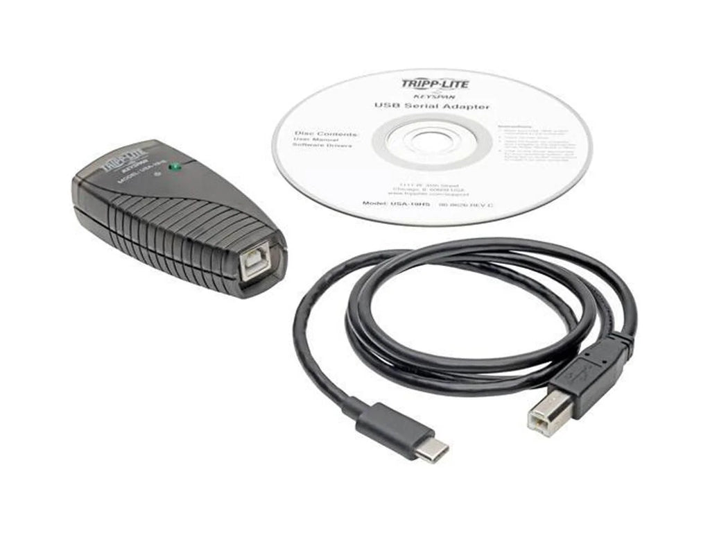 3ft Speed USB Lite C Adapter TAA DB9 USB Keyspan Tripp (USA-19HS-C) Serial to High Cable
