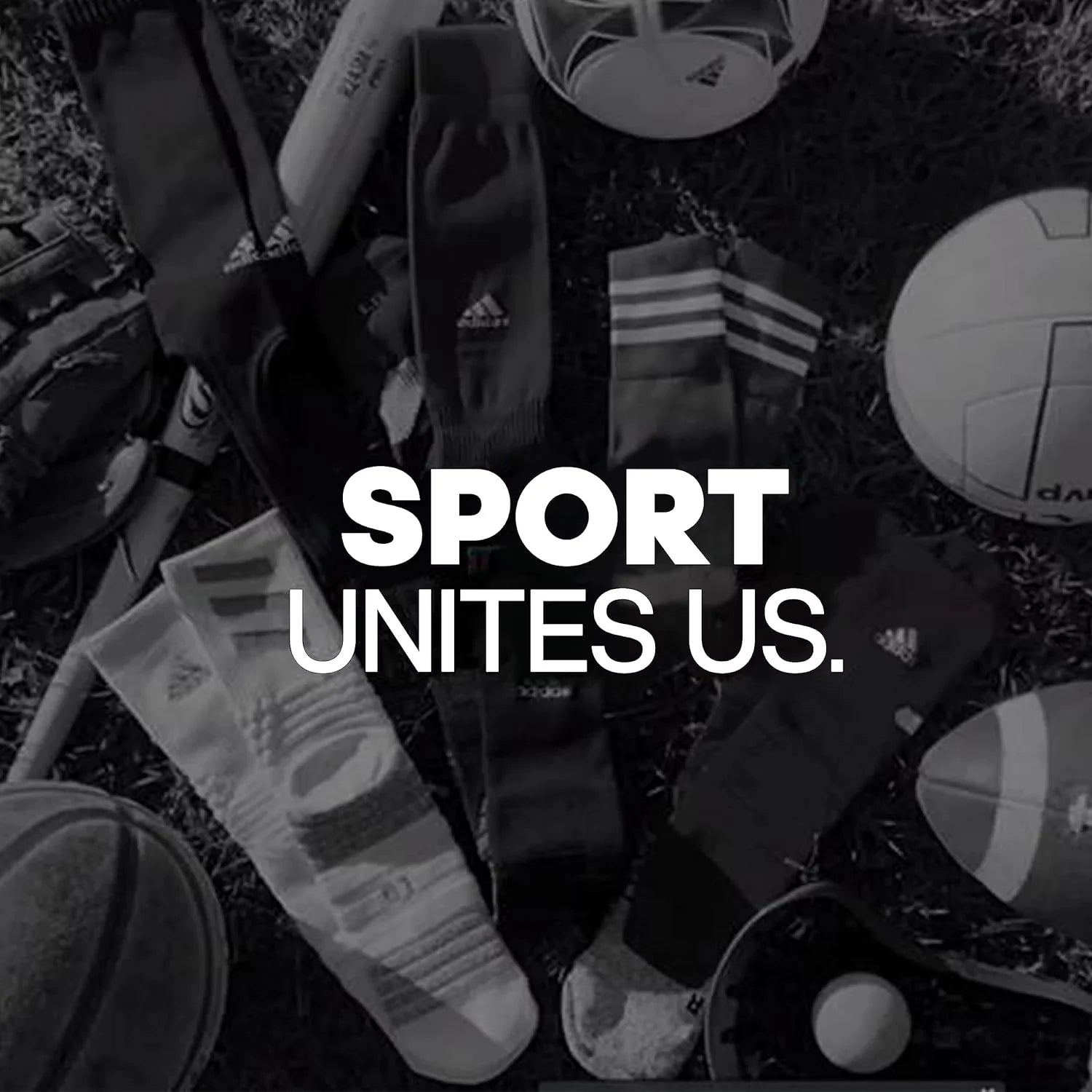 Large Over Socks adidas Multi Calf White/Black Rivalry Sport (2-Pair) (OTC) Field The