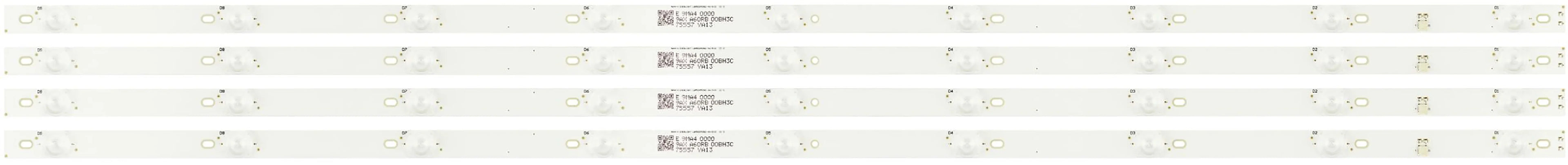 LIAIXXNV,LINIXXKU,LINIXXKV,LINIXXNV,LINIXXQV LBM500M0901-HV-5 for (4) V505-G9 Strips Light LBM500M0901 Back Vizio