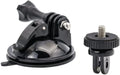 Mount Windshield for Apply Hero Car GoPro 1/4 9/8/7/6/5/4/3+/3/2/1 Thread Camera