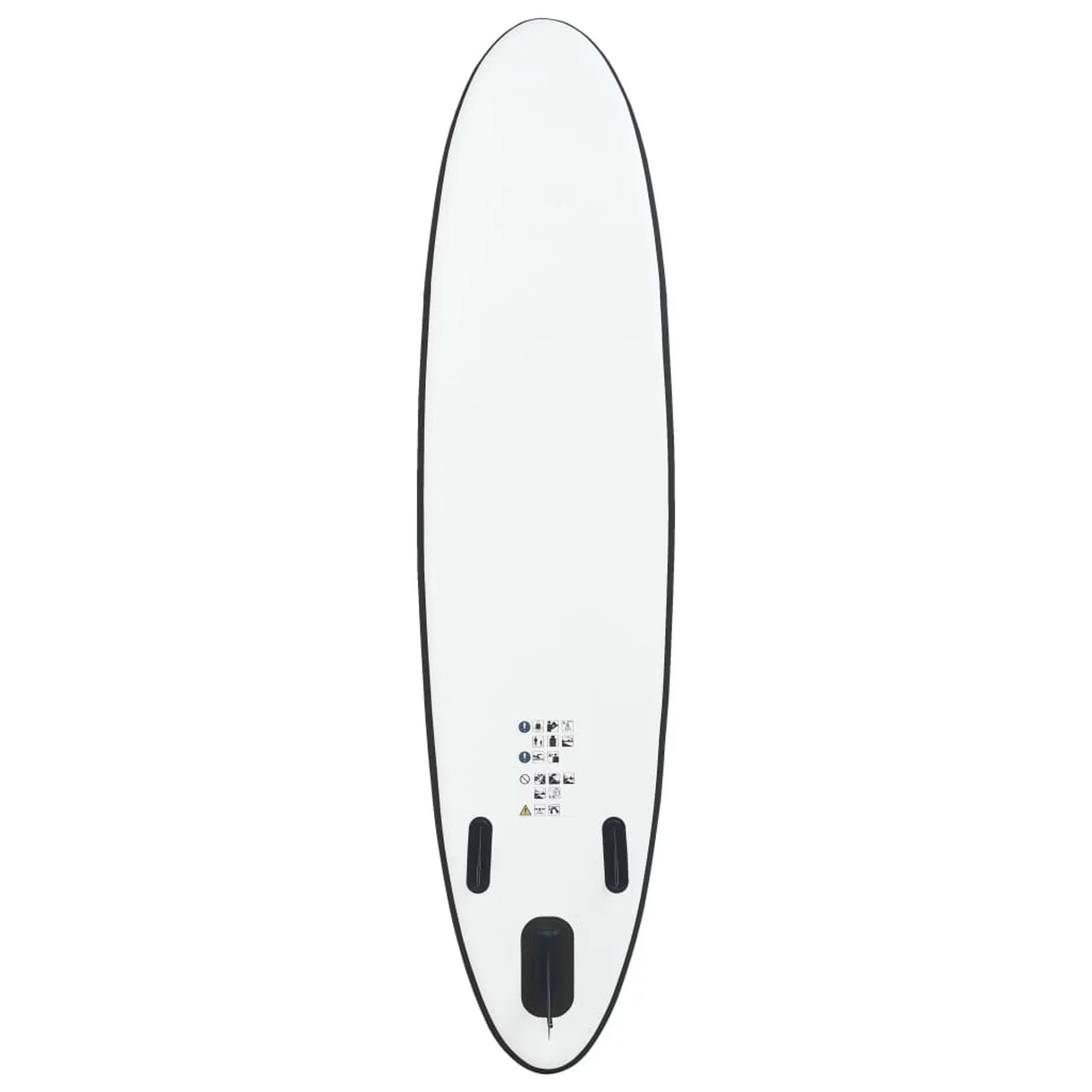 Inflatable and Black Set Andoer White Paddleboard