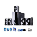 beFree Remote CA w/ System Surround Sound 5.1 Speaker Bluetooth Sound