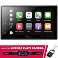 New and Receiver Plate Pioneer Multimedia 8" Camera License DMH-C5500NEX Digital