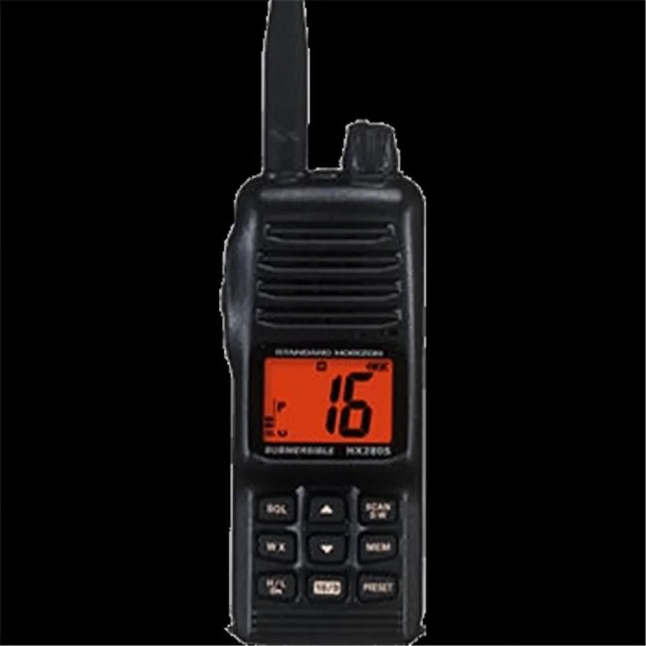 Land Channels High 5 watt Mobile STD-HX380 Very Frequency with Handheld