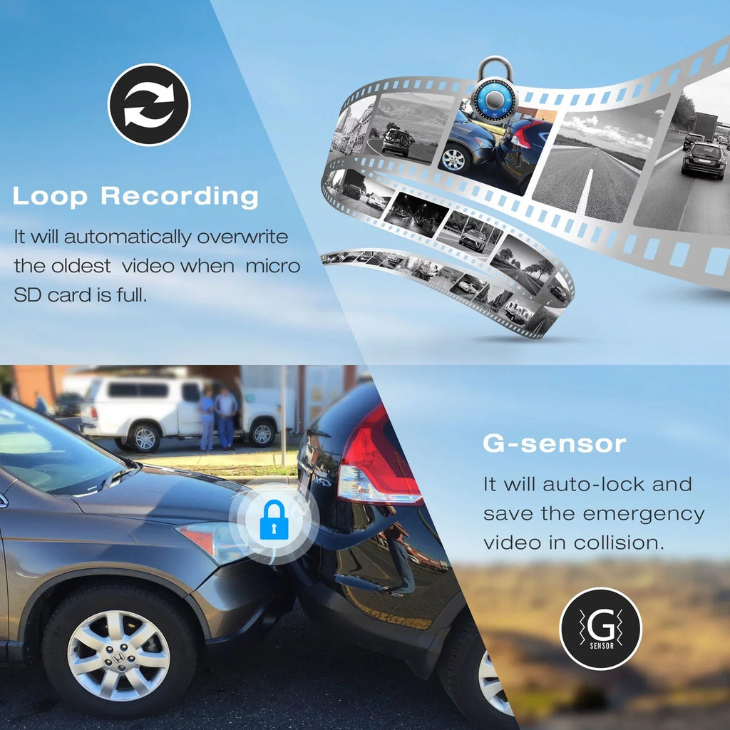 IPS Black Mirror Rear Waterproof Camera Cars 1080P Camera with 10-inch Screen Cam Full for View Mirror Backup Touch Dash