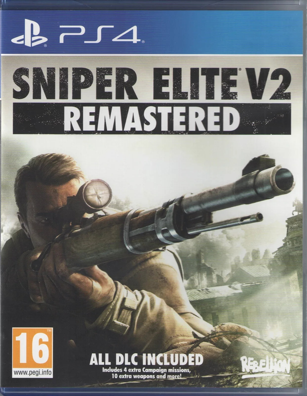 for Sniper Elite 4 Remastered PlayStation V2