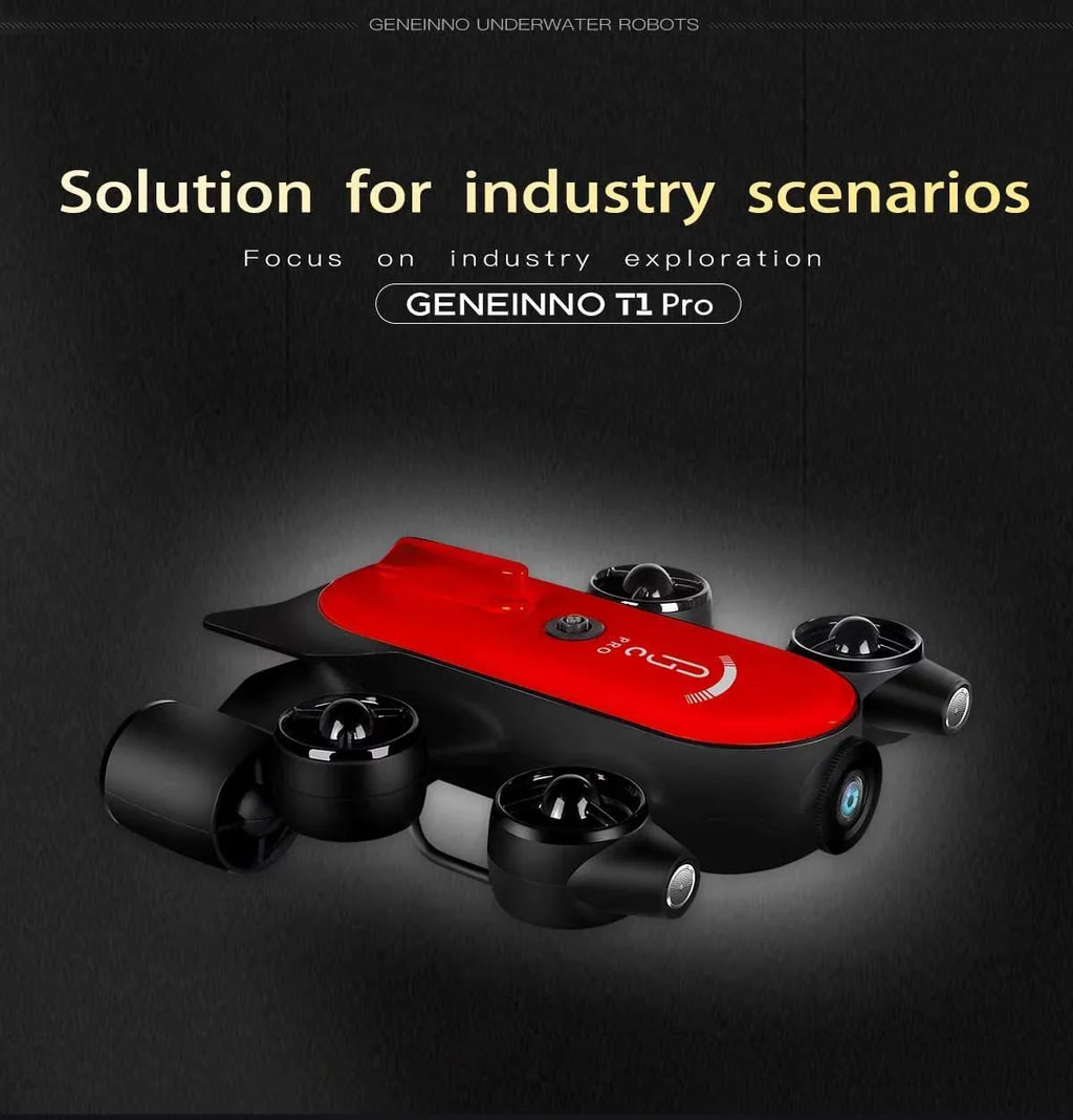 Real-time 200M Drone Professional 4K Pro with Titan ROV T1 Control Robot Remote Camera Steaming Underwater