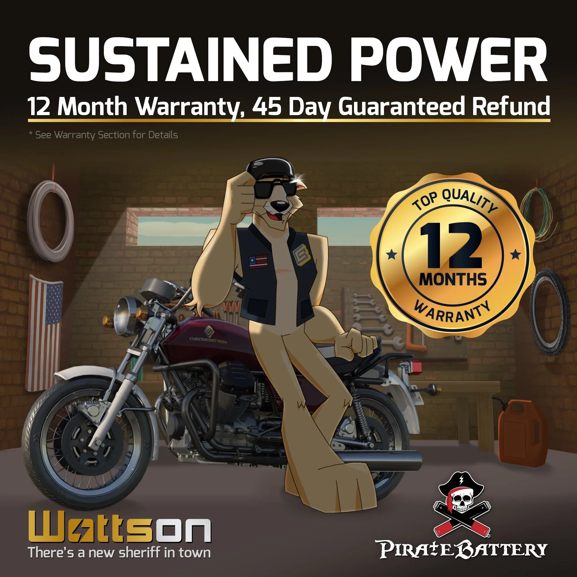 Battery Ytx9-Bs Bandit 2002 Battery Motorcycle Gsf600S Pirate 600Cc for Suzuki
