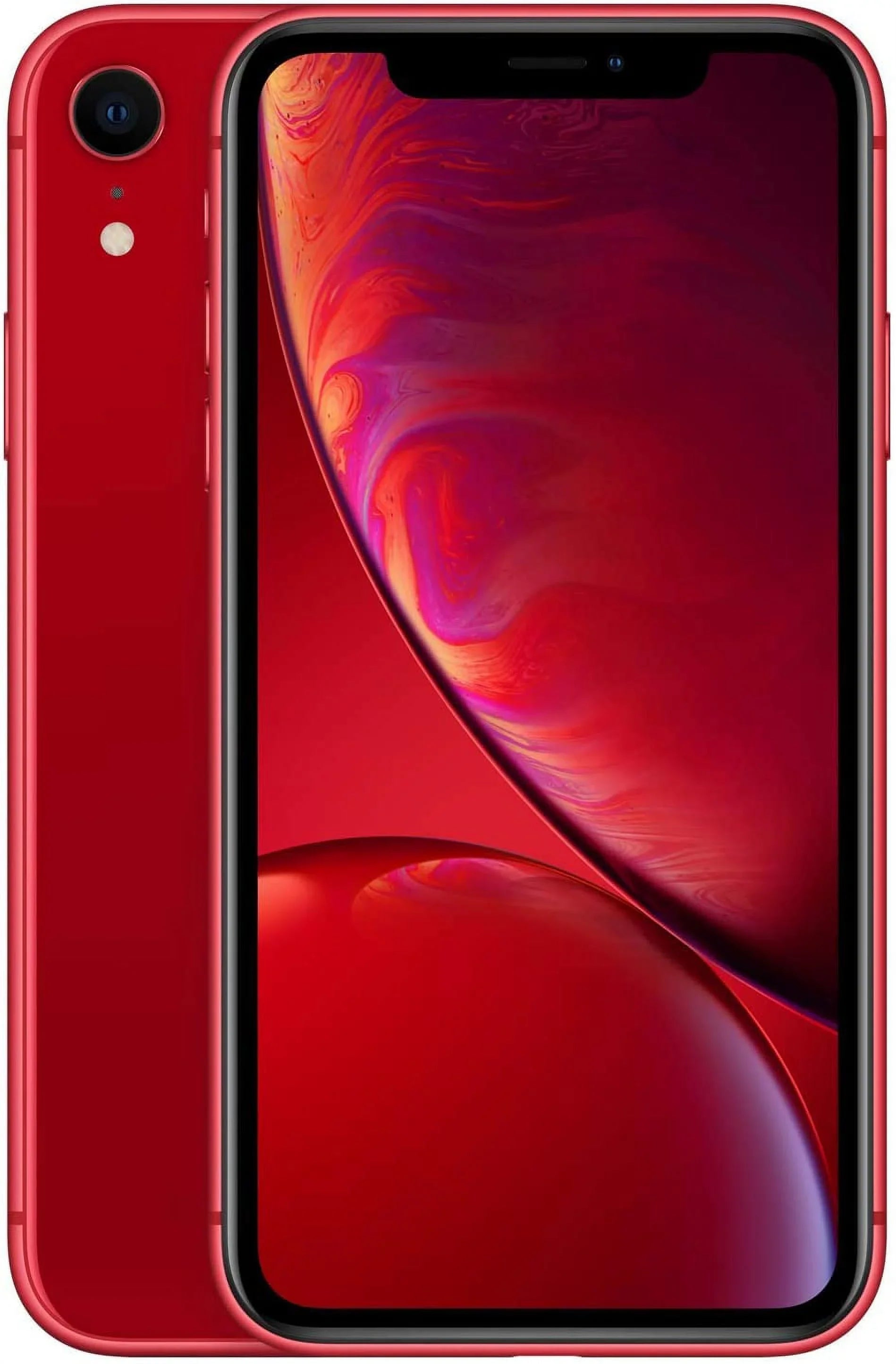 XR iPhone Fully 64GB Restored Apple Unlocked (Refurbished) Red Smartphone
