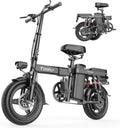 Folding Bicycle 48V Bike Electric Adult 2024 Toofly for 14" Ebike 15Ah-City 400W