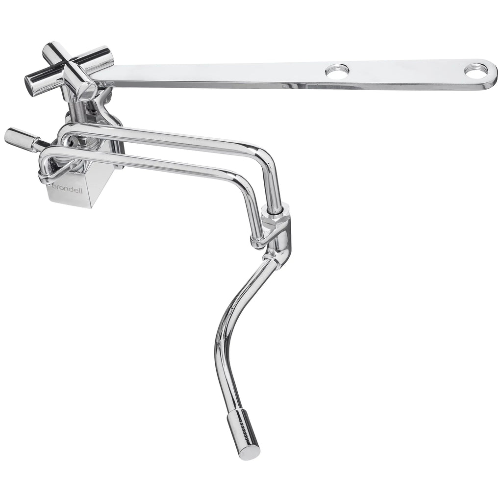 Silver Side-Mounted Temperature Wand, in Bidet Metal Spray All Brondell Attachable Ambient with Adjustable