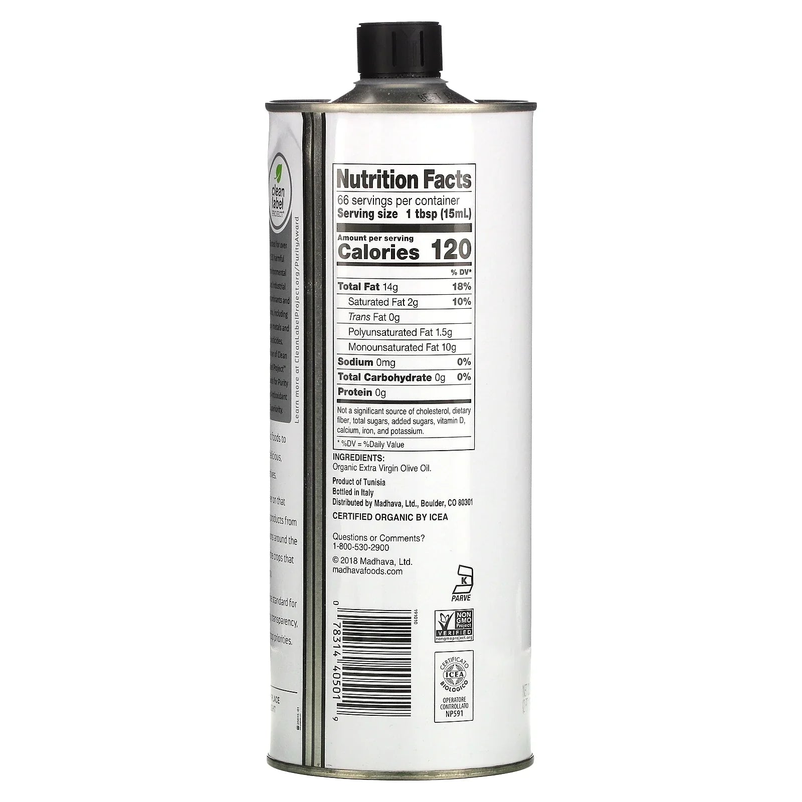 Olive Madhava Natural Extra 33.8 fl Oil, oz Sweeteners Organic Virgin