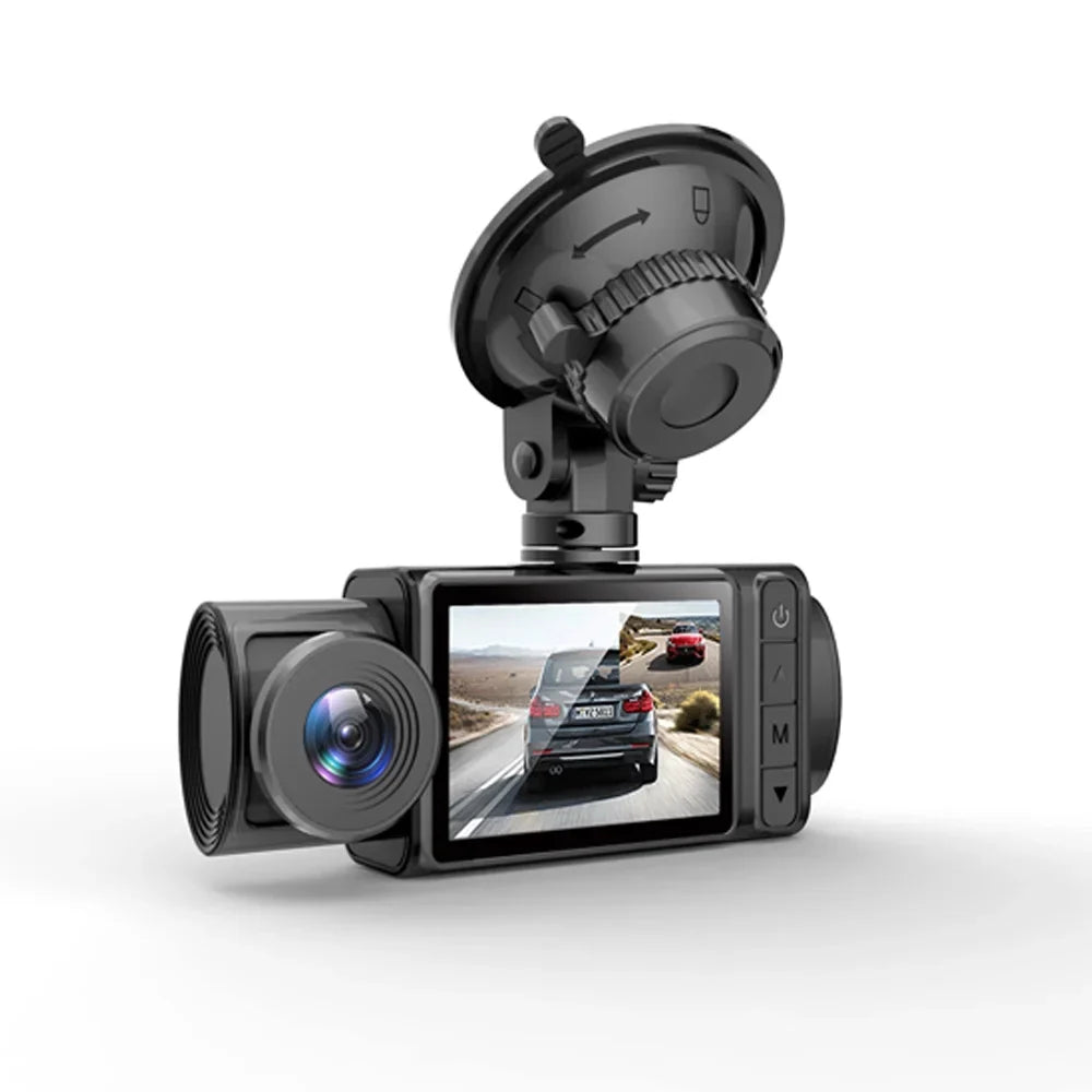 Camera Cameras Dash Recording Cam Auto Shinysix Camcorder Multi-Language Video Recorder Safety Rearview 2in Mirror Car Car Car Driving 3 Clear Recorder