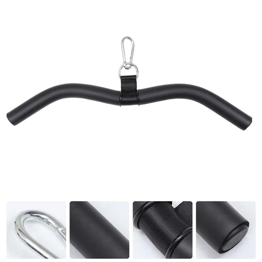 Attachment Accessories, Machine Down Accessories, Machine Equipment Weight for Tricep Press Cable LAT Pulldown Pulldown Attachment Gym, Cable LAT Bar