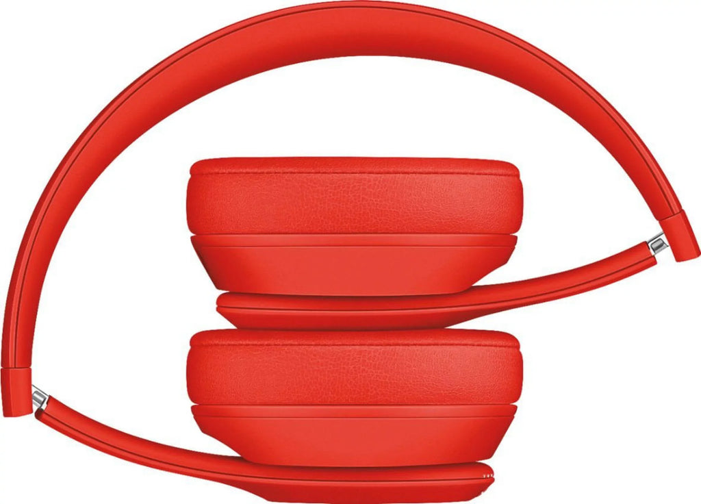 Beats Solo - by MX472LL/A Headphones On-Ear Citrus Wireless 3 Dre Red Restored Dr. - (Refurbished)