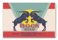 Wakeshua “Made steel" in gauge USA heavy Bock Beer with the
