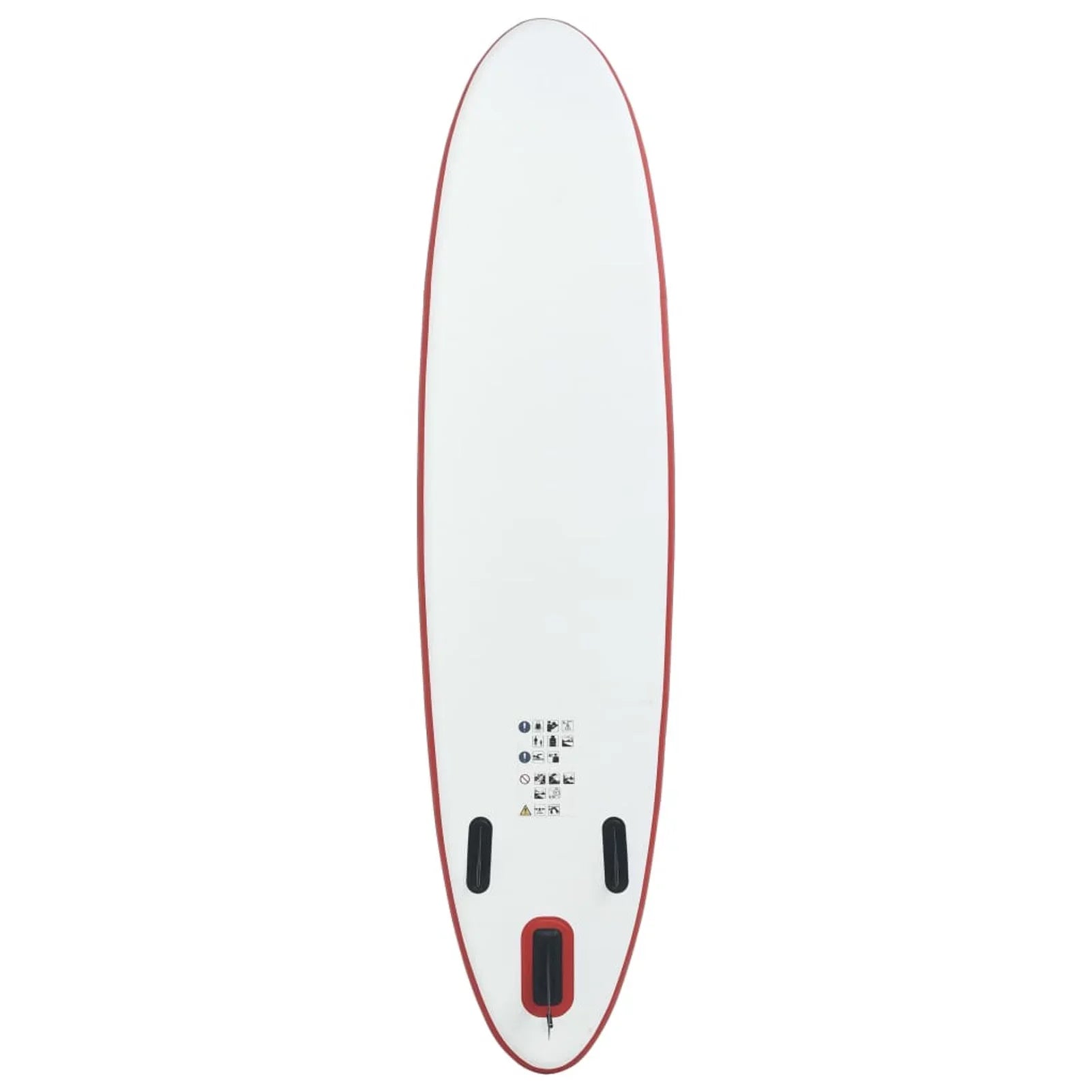 Set Surfboard Board Red Inflatable Paddle and White Andoer