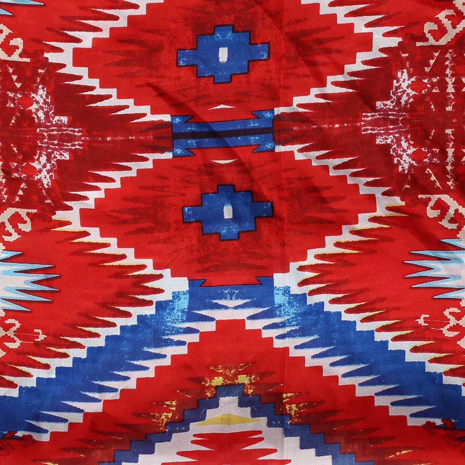 Rag Red/Blue 4 Wild Wyoming Traders Aztec