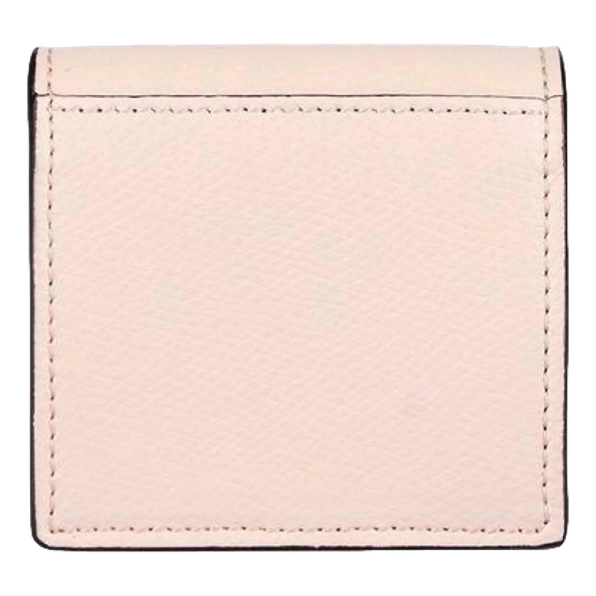 Logo Fendi Calf Coin F Case Leather 8M0459 Pink Leather Poudre