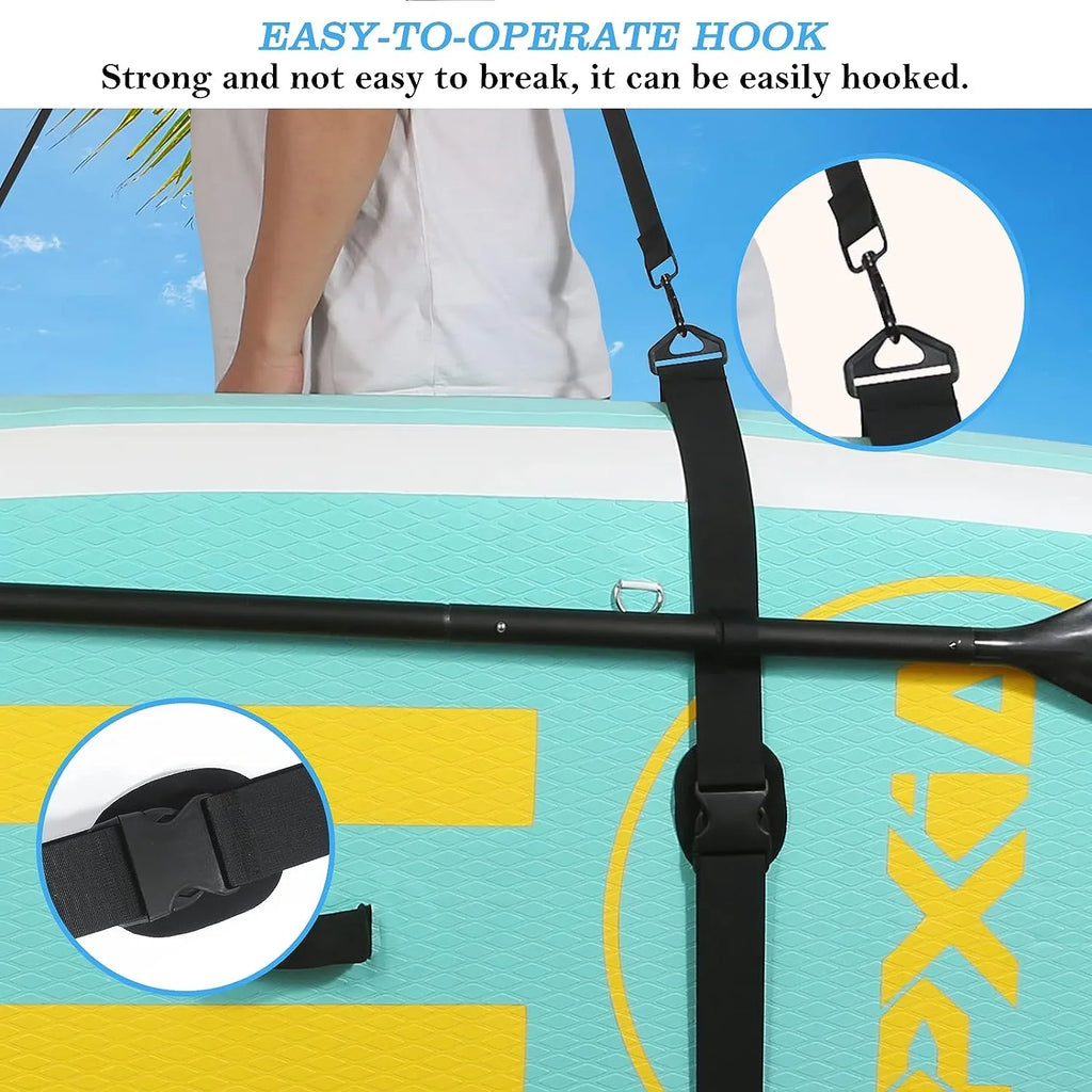 Canoe Carrying Paddle Longboards, Strap Board Women Paddleboards, and Board for Men Paddle Adjustable Boards, for Accessories Carry Surfboards, and SUP Kayaks Strap,