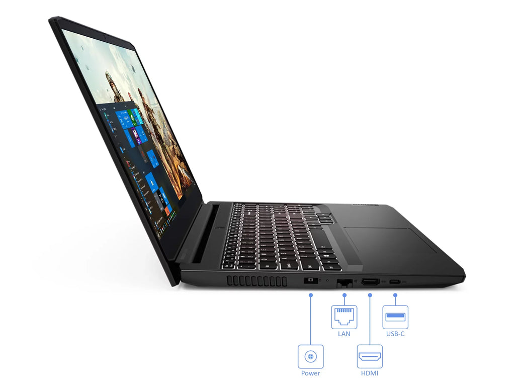 GeForce Gaming 16GB Wi-Fi, SSD, Windows FHD 5600H Pro Lenovo 1TB 10 4.2GHz, 120Hz HDMI, Upto NVMe 15.6" 3050, 5 Ryzen Display, NVIDIA IdeaPad Bluetooth, RAM, RTX AMD 3 Laptop,