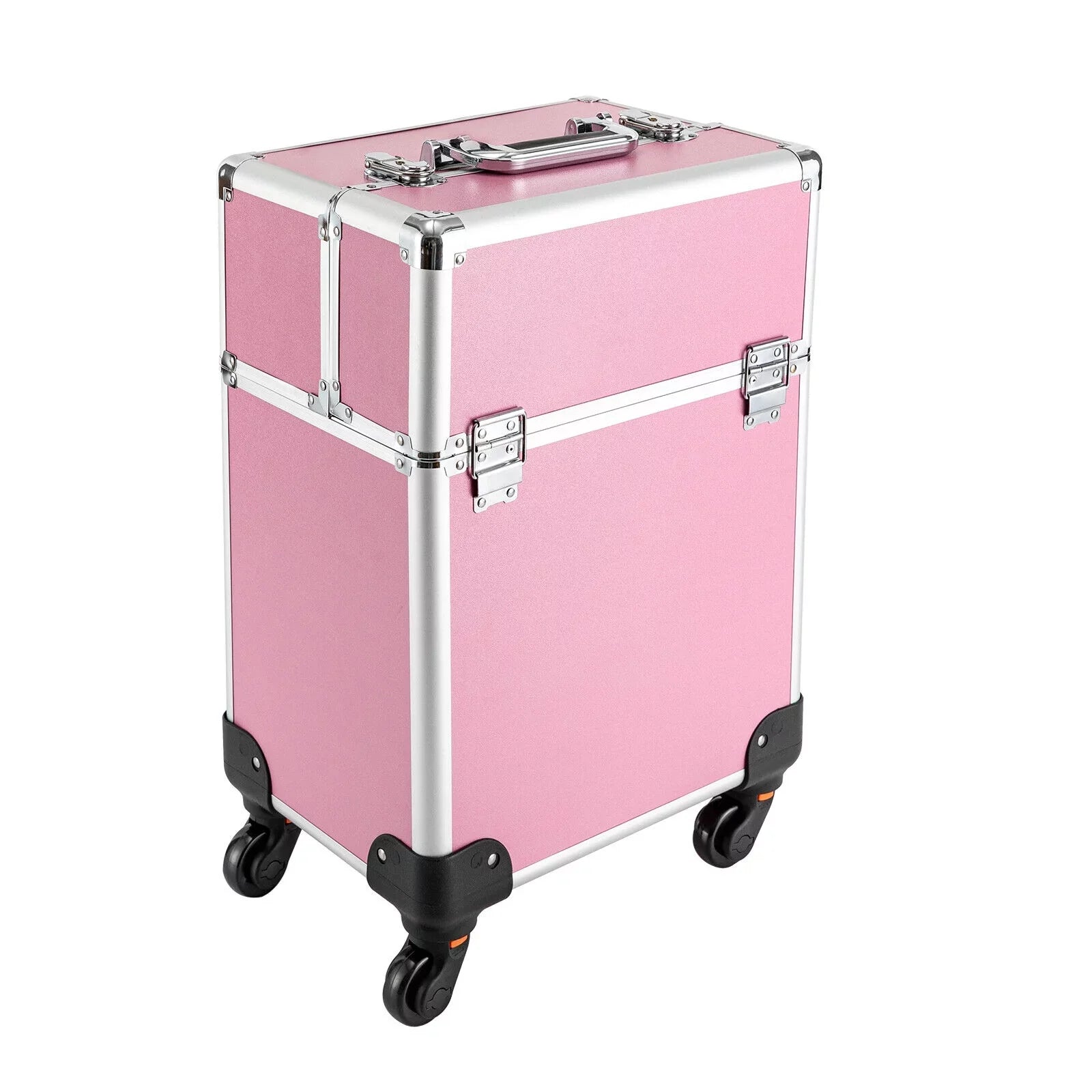 Cosmetic Rolling Professional Makeup Makeup Storage Train Organizer Trolley Case